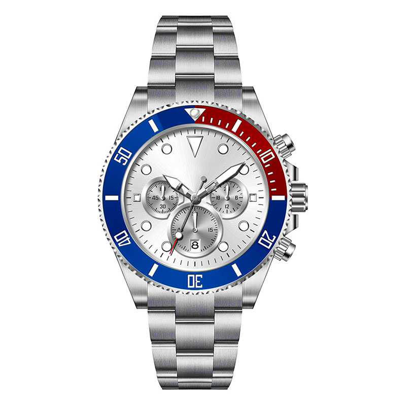 OEM Watch Supplier Build Your Own Brand Men Multi-function Analogue Quartz Chronograph Watch